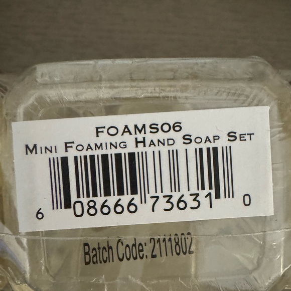 Michel Design Works 3 Piece Mini Foaming Hand Soap & Peppermint Hand Lotion - Picture 4 of 8